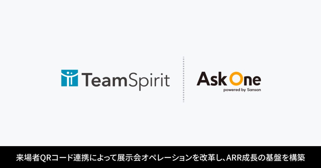 株式会社チームスピリットが「Ask One」を導入